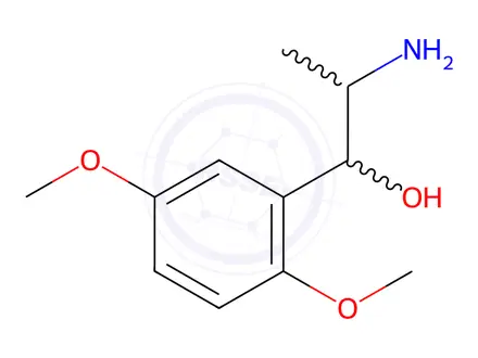 Chemical structure of Methoxamine