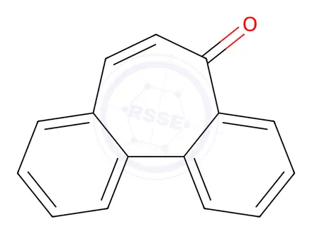Chemical structure of 5H-Dibenzo[a,c][7]annulen-5-one