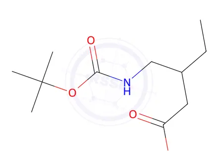Chemical structure of 3-({[(tert-butoxy)carbonyl]amino}methyl)pentanoic acid