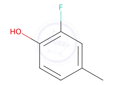 Chemical structure of 2-Fluoro-4-methylphenol