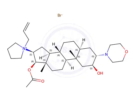 Chemical structure of Rocuronium Impurity 56