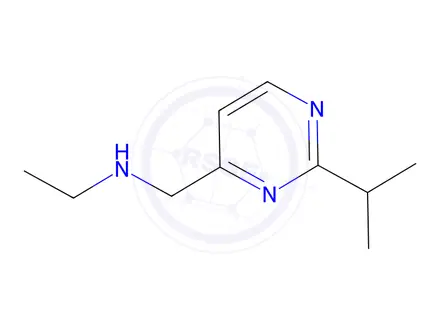 Chemical structure of N-[(2-Isopropylpyrimidin-4-yl)methyl]ethanamine dihydrochloride
