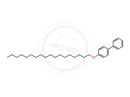 Chemical structure of 4-Octadecyloxybiphenyl