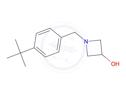 Chemical structure of 1-[(4-tert-butylphenyl)methyl]azetidin-3-ol