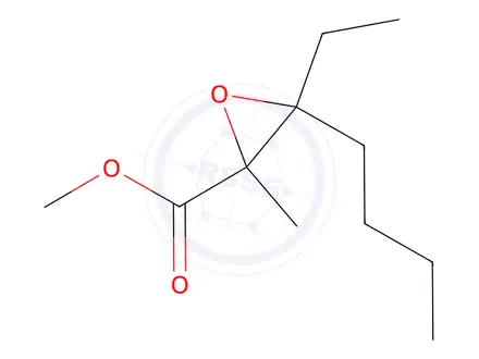 Chemical structure of Methyl 3-butyl-3-ethyl-2-methyloxirane-2-carboxylate