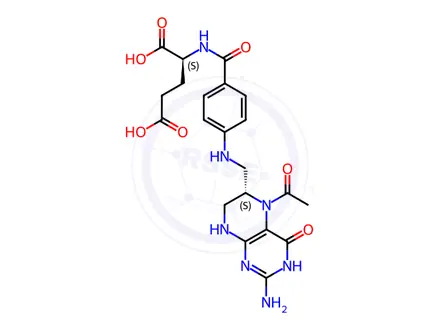 Chemical structure of Folic Acid (1148179-25-2)