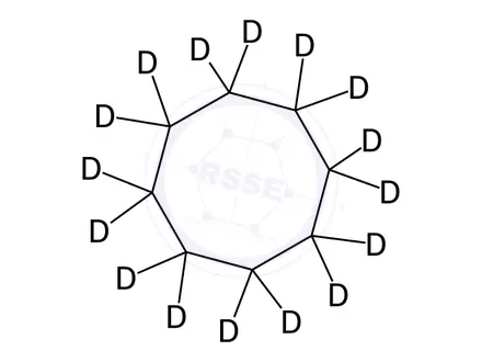 Chemical structure of Cyclooctane-d16