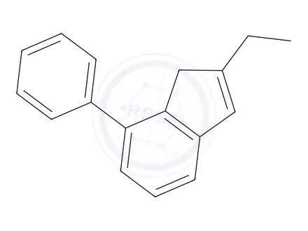 Chemical structure of 2-Ethyl-7-phenyl-1H-indene