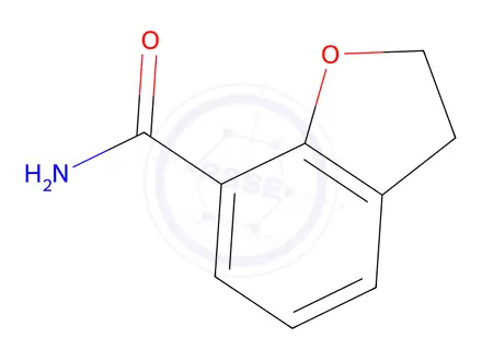 Chemical structure of 7-Benzofurancarboxamide,2,3-dihydro-(9CI)