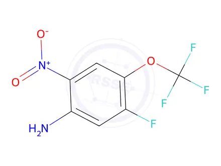 Chemical structure of 5-Fluoro-2-nitro-4-(trifluoromethoxy)aniline