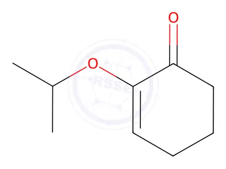 Chemical structure of 2-Cyclohexen-1-one,2-(1-methylethoxy)-(9CI)