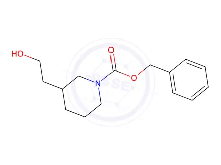 Chemical structure of 1-Cbz-3-(2-hydroxy-ethyl)-piperidine