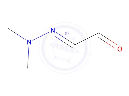 Chemical structure of (E)-2-(2,2-Dimethylhydrazono)acetaldehyde