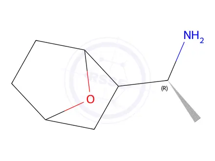 Chemical structure of (1r)-1-(7-Oxabicyclo[2.2.1]heptan-2-yl)ethan-1-amine