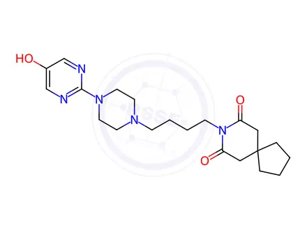 Chemical structure of Buspirone Impurity 01