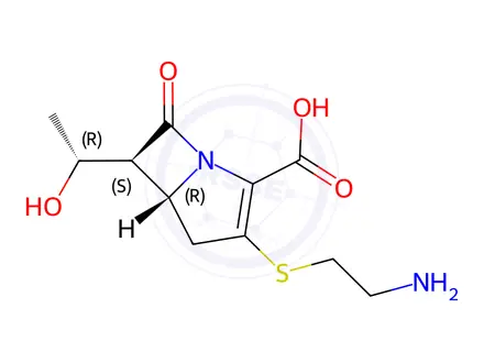 Chemical structure of Imipenem Impurity A