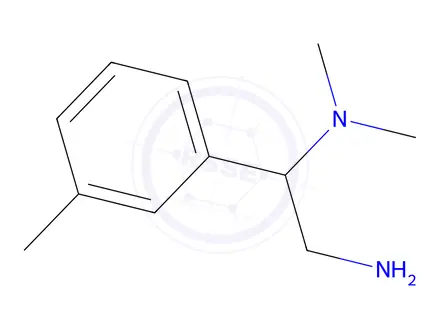 Chemical structure of N~1~,N~1~-Dimethyl-1-(3-methylphenyl)-1,2-ethanediamine dihydrochloride