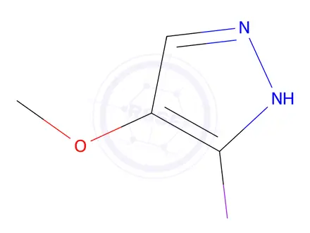 Chemical structure of 3-Iodo-4-methoxy-1H-pyrazole