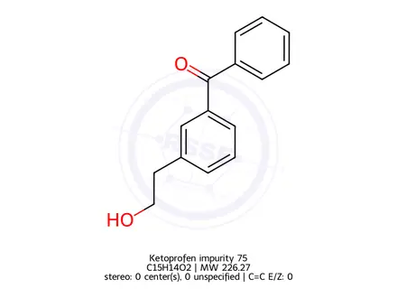 Chemical structure of Ketoprofen Impurity 135