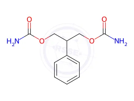 Chemical structure of Felbamate