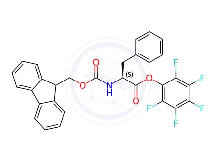 Chemical structure of FMOC-PHE-OPFP