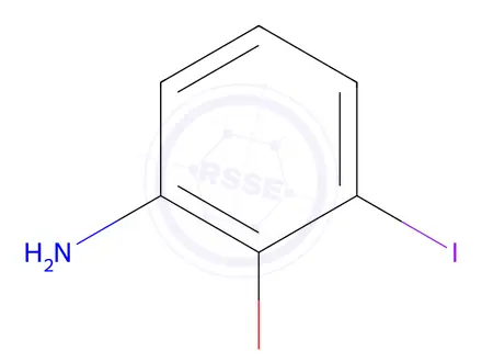 Chemical structure of 2-Amino-6-iodophenol
