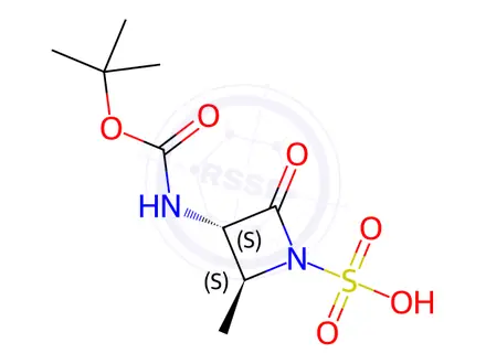Chemical structure of Aztreonam Impurity 123