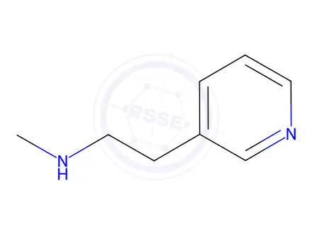 Chemical structure of N-methyl-2-(pyridin-3-yl)ethanamine dihydrochloride