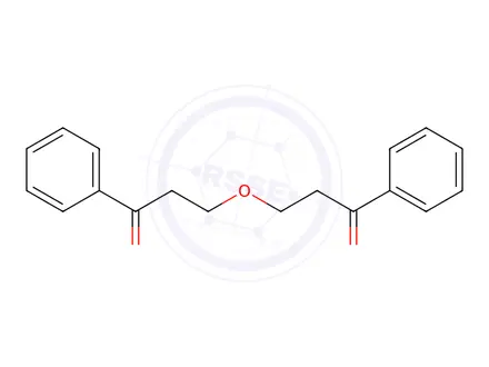Chemical structure of 3,3`-oxybis(1-phenylpropan-1-one)