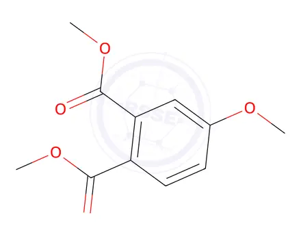 Chemical structure of DIMETHYL 4-METHOXYBENZENE-1,2-DICARBOXYLATE