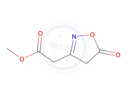Chemical structure of Methyl 2-(5-oxo-4,5-dihydroisoxazol-3-yl)acetate