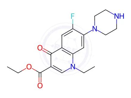 Chemical structure of Norfloxacin Impurity 88