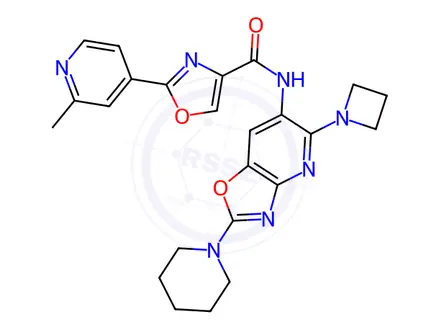 Chemical structure of Emavusertib Impurity 21