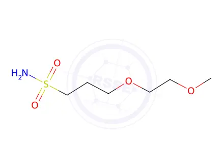 Chemical structure of 3-(2-Methoxyethoxy)propane-1-sulfonamide