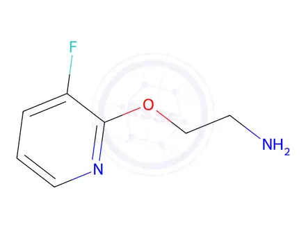 Chemical structure of 2-((3-Fluoropyridin-2-yl)oxy)ethan-1-amine