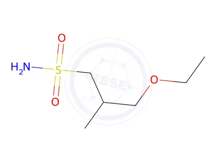 Chemical structure of 3-Ethoxy-2-methylpropane-1-sulfonamide