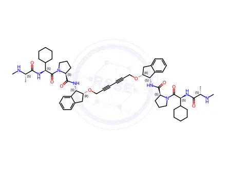 Chemical structure of AZD 5582