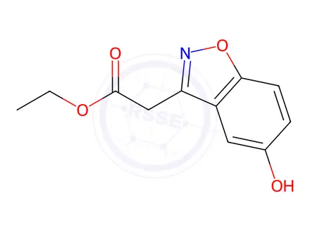 Chemical structure of Ethyl 2-(5-hydroxybenzo[d]isoxazol-3-yl)acetate