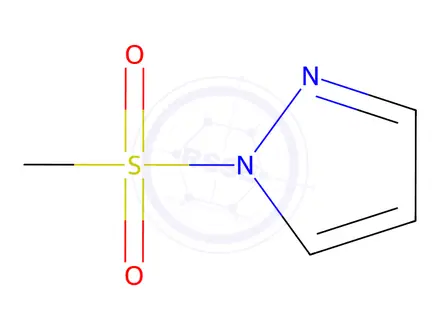 Chemical structure of 1-(Methylsulfonyl)-1H-pyrazole