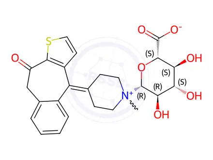 Chemical structure of Ketotifen Impurity 26