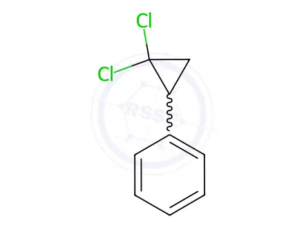 Chemical structure of (2,2-Dichlorocyclopropyl)benzene