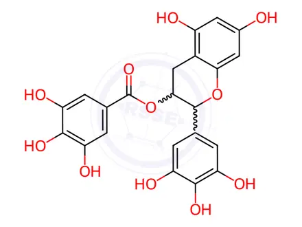Chemical structure of Tea polyphenol