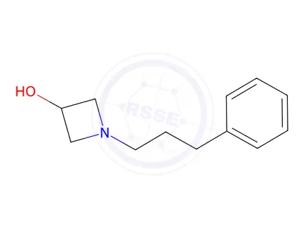 Chemical structure of 1-(3-phenylpropyl)azetidin-3-ol
