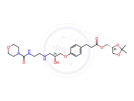 Chemical structure of Landiolol Impurity 148