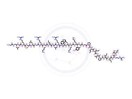 Chemical structure of BMAP-28