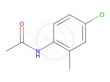 Chemical structure of N-(4-Chloro-2-methylphenyl)acetamide