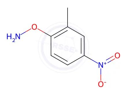 Chemical structure of O-(2-methyl-4-nitrophenyl)hydroxylamine