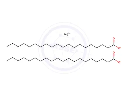 Chemical structure of Magnesium icosanoate