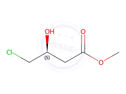 Chemical structure of (S)-Methyl-4-chloro-3-hydroxybutyrate