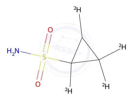 Chemical structure of Cyclopropanesulfonamide-d4